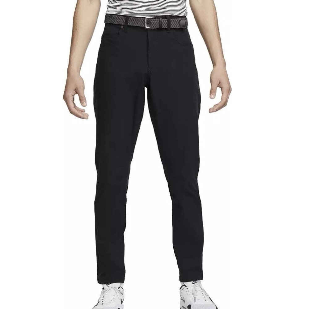 Nike Tour Repel 5 Pocket SlimFit Performance Golf Pants Men's 38X28 Black EUC